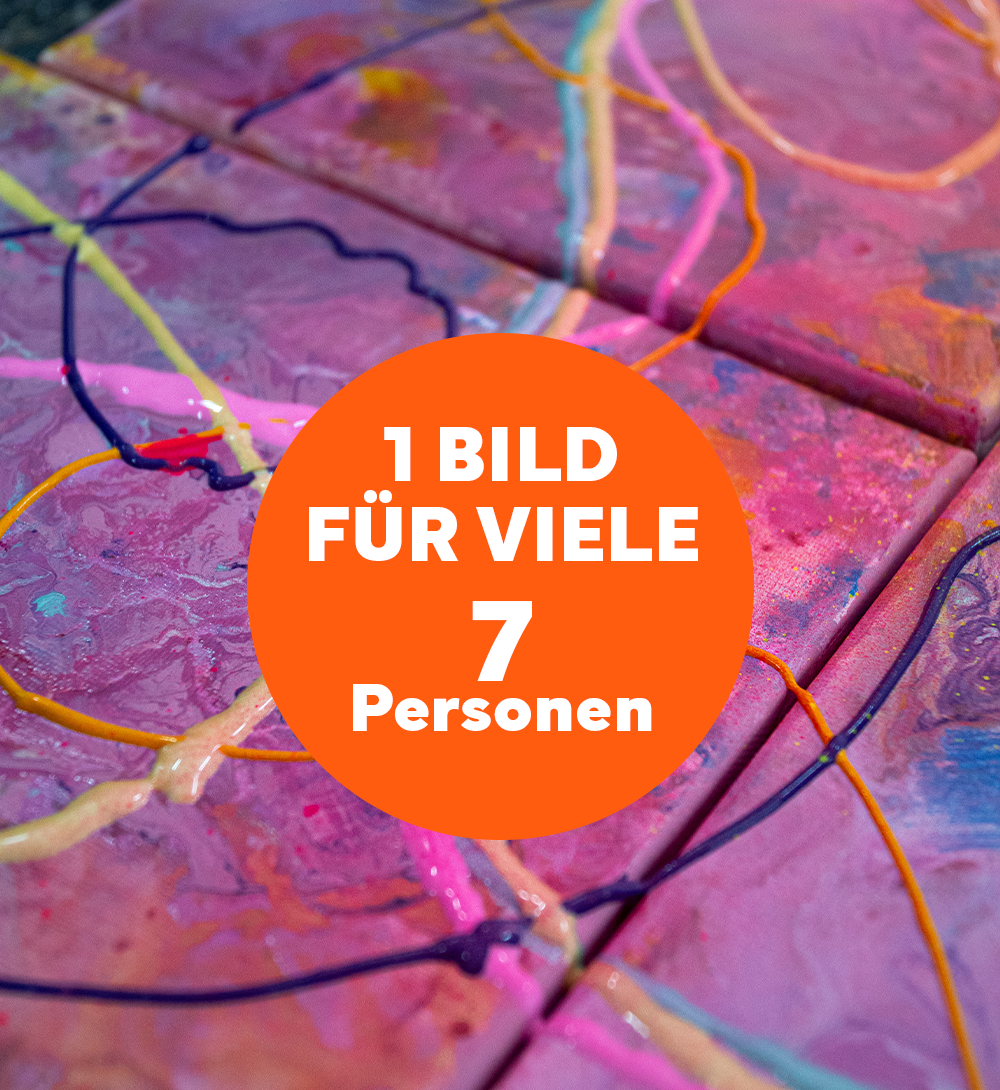 6 Personen Teamevent - 1 Bild für viele