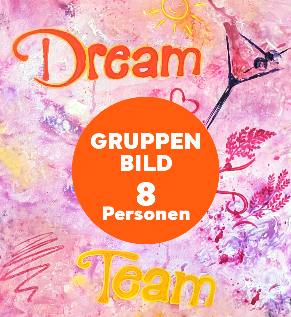 8 Personen Teamevent - Gruppenbild