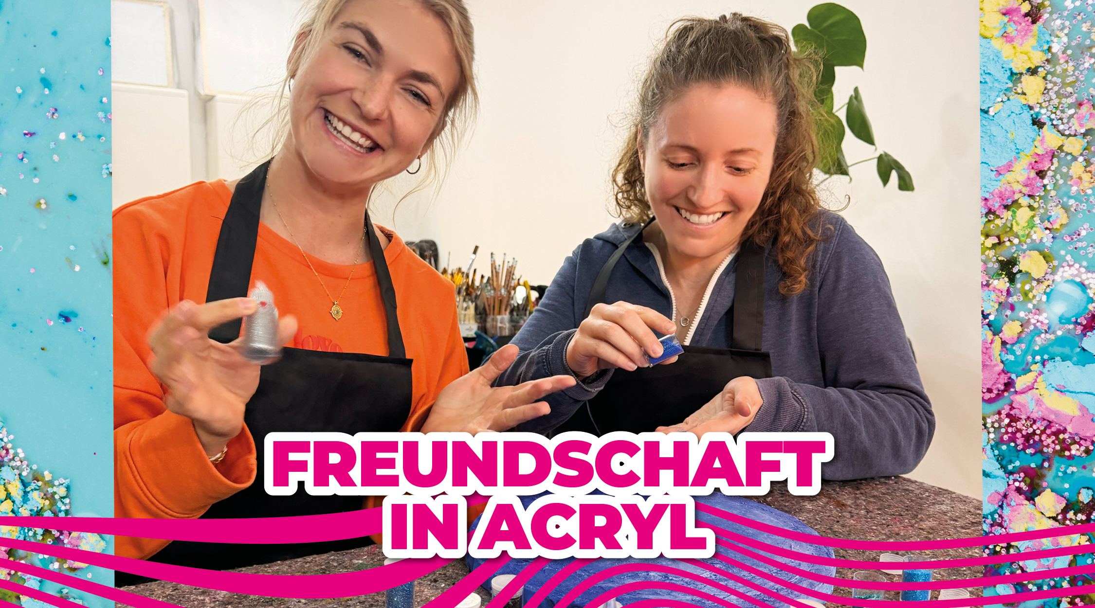 Freundschaft in Acryl - Freundemalkurs // 15.03.26 15:00-17:00h