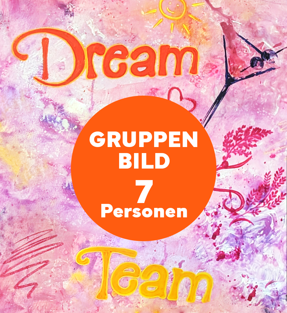 7 Personen Teamevent - Gruppenbild