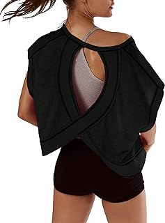 Open Back Athletic Crop Top