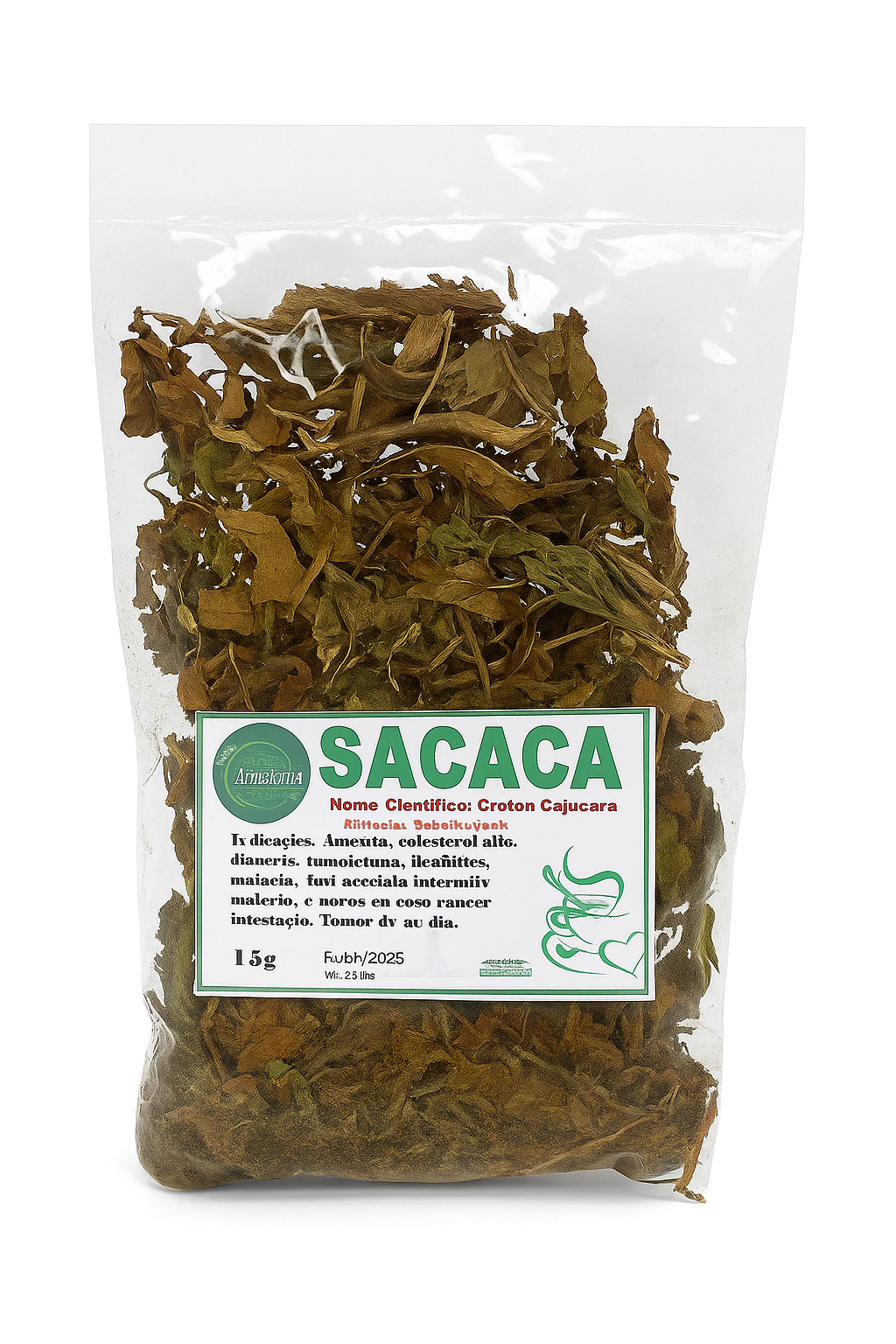 Sacaca desidratada