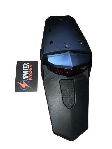 Portamatrículas homologado con luz freno nuevo