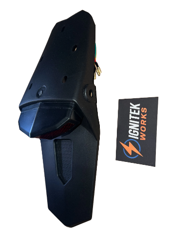 Portamatrículas homologado con luz freno nuevo