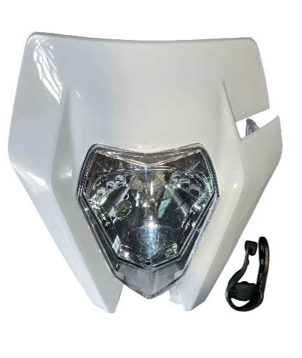 Careta con faro estilo ¨KTM¨