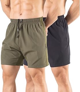 Men's Athletic Shorts (Pack of 2)