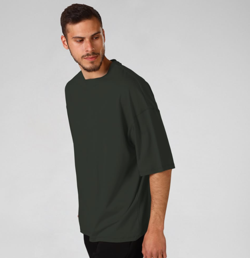 Schwarzes Herren-T-Shirt