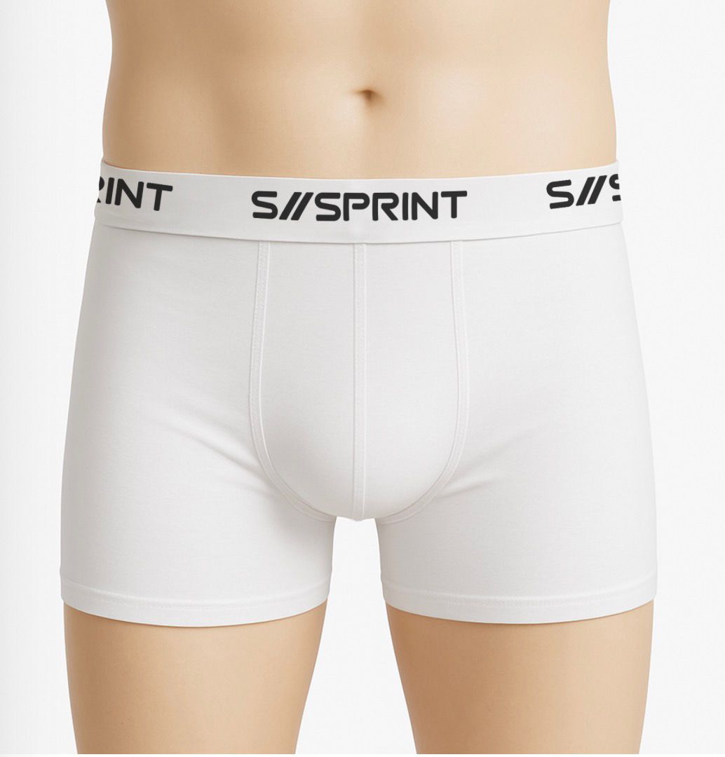 Boxer da uomo - Bianco.