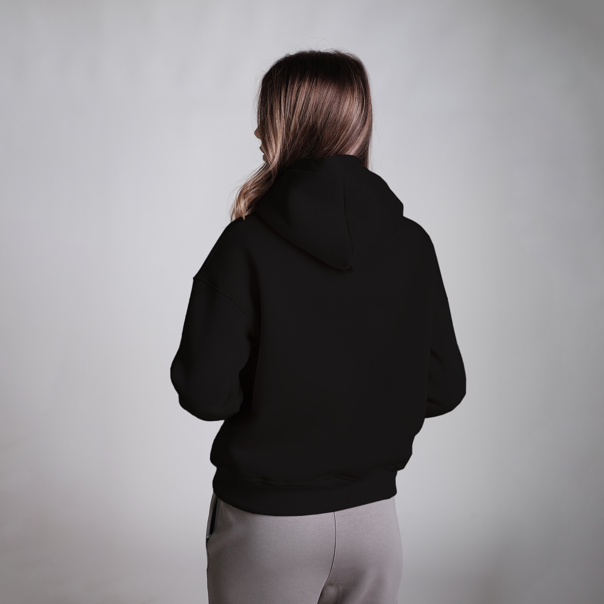 Damen Hoodie – Schwarz