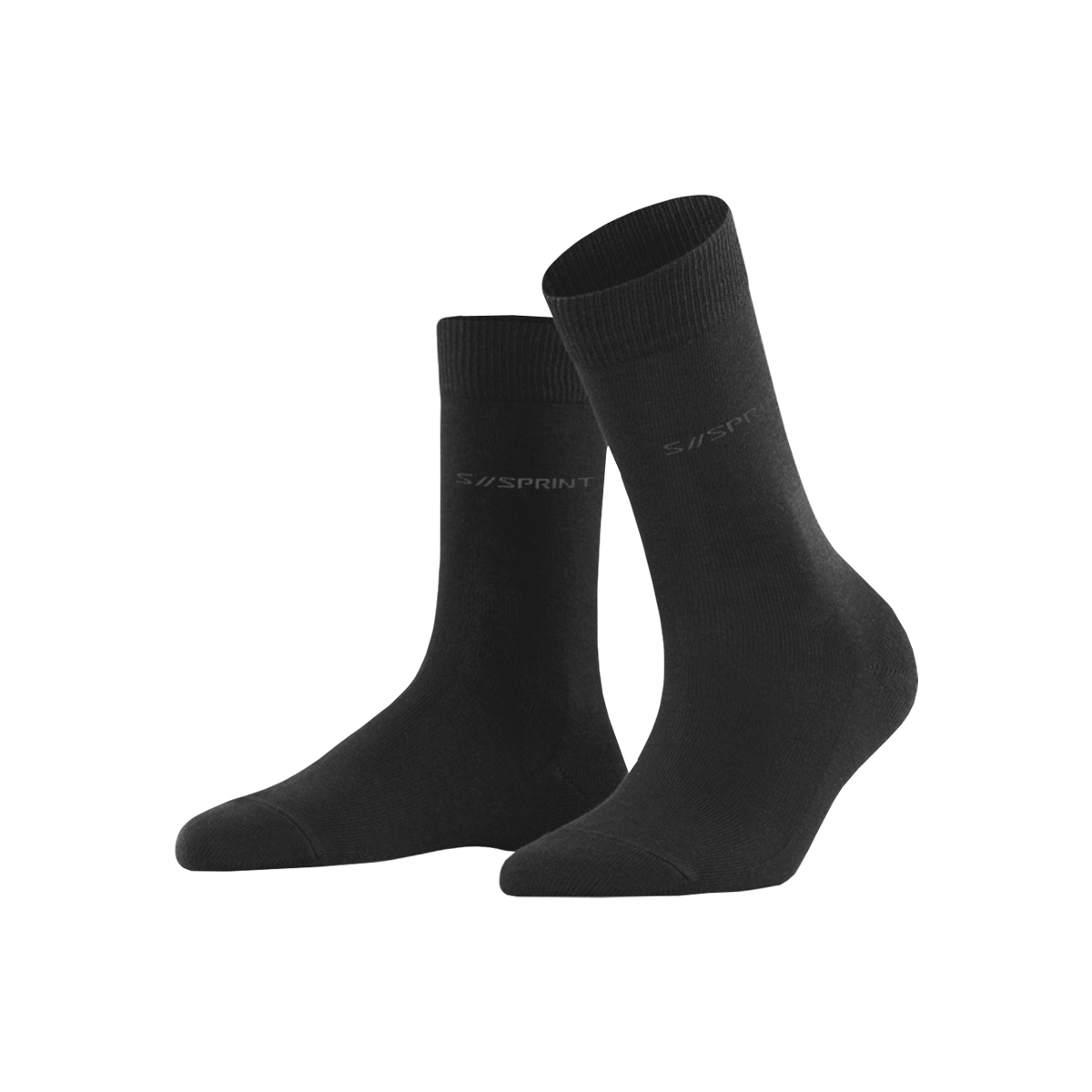 Herrensportsocken- schwarz