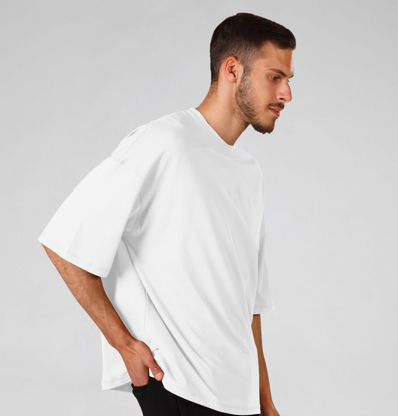 Weiße Oversize T-Shirt