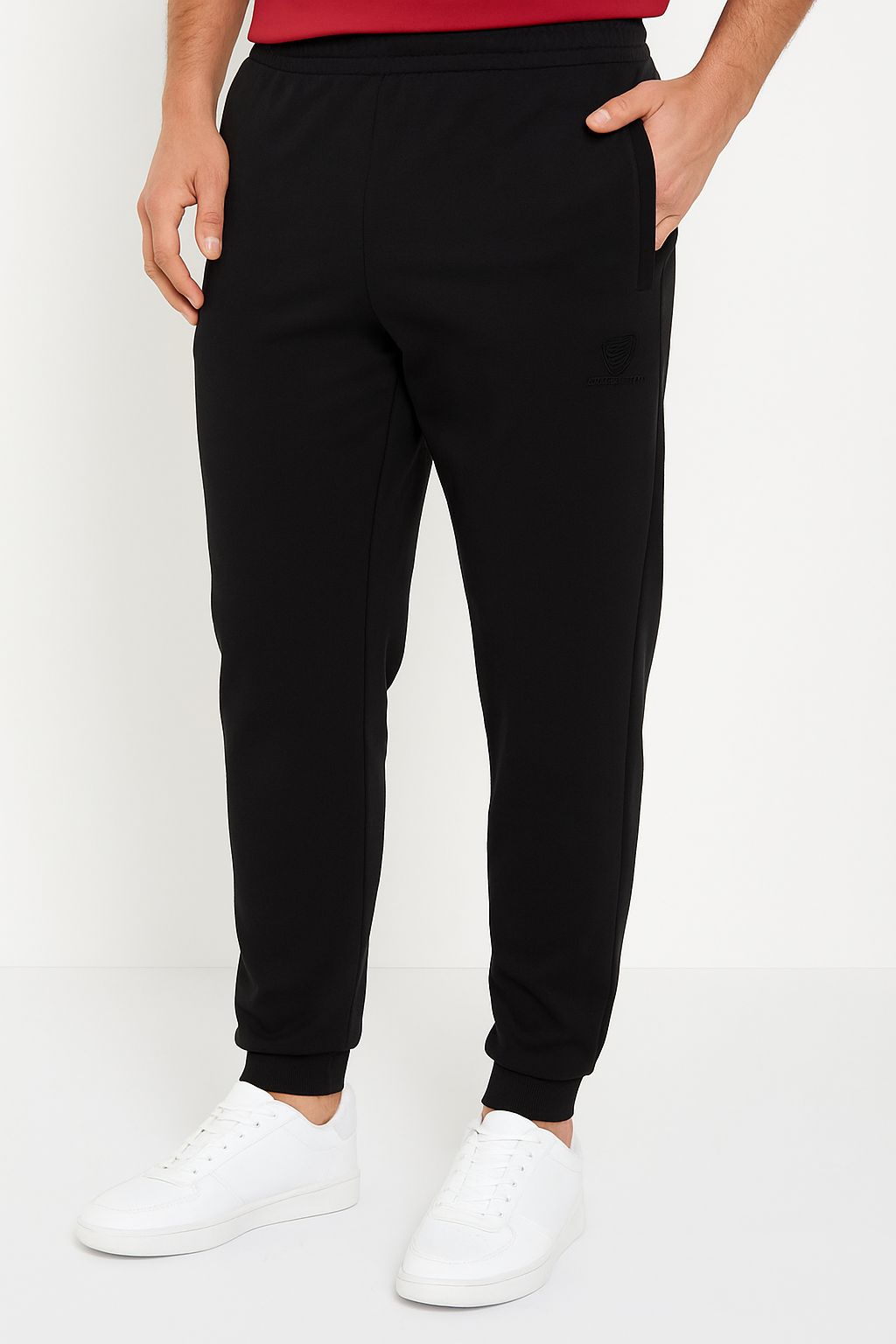 Pantaloni della tuta da uomo - Nero.