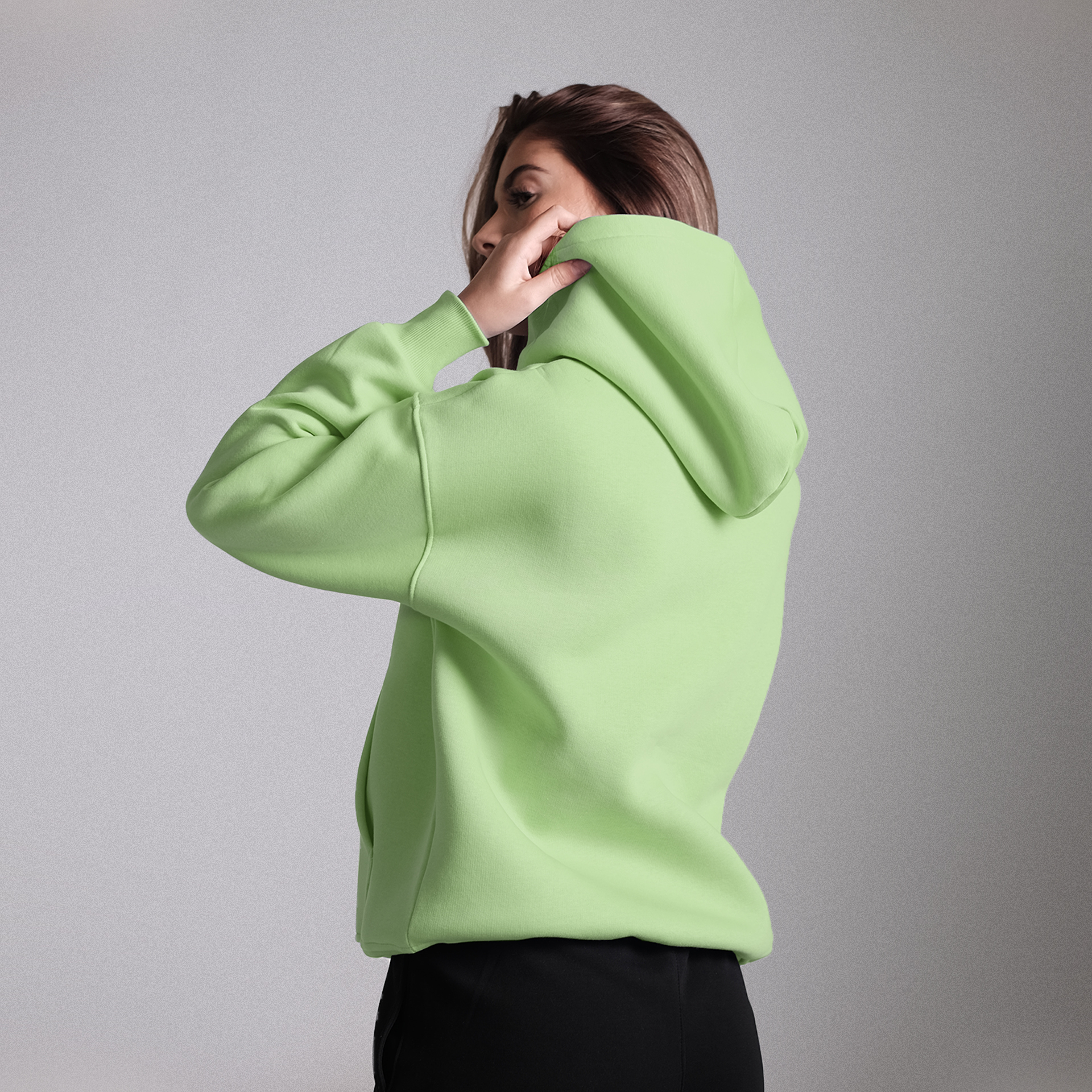 Damen Hoodie – Grün