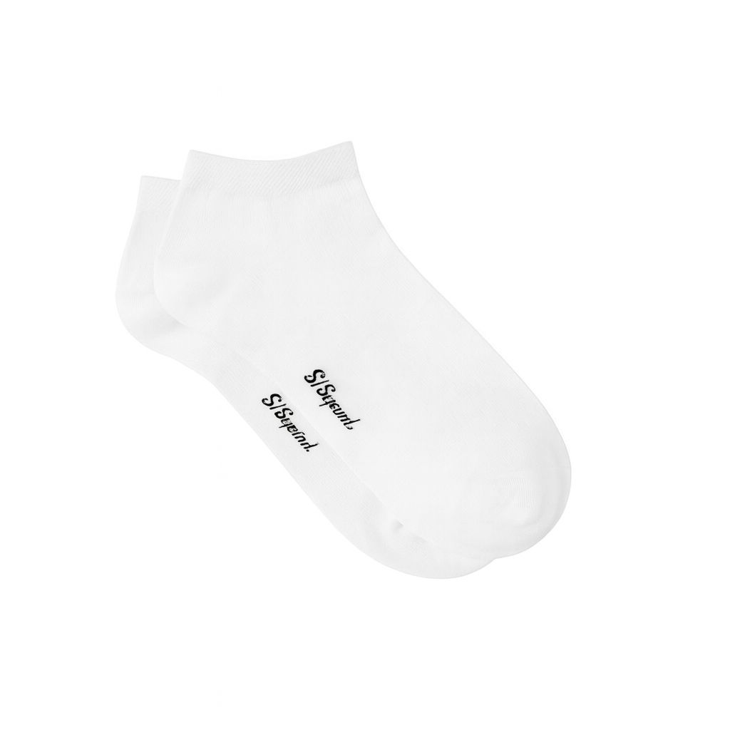 Chaussettes courtes pour homme – Blanc