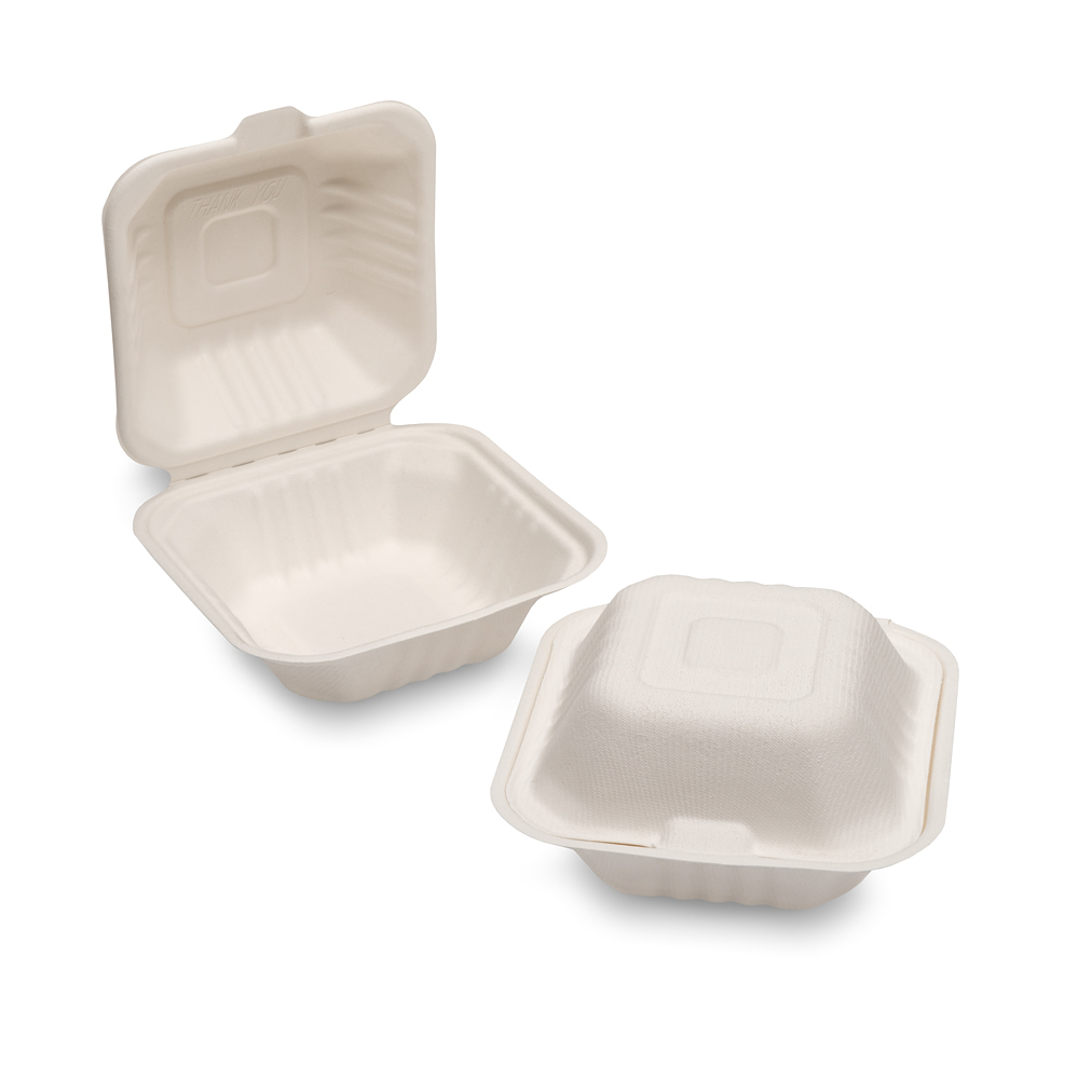 Bagasse Lunch Box (250 units)