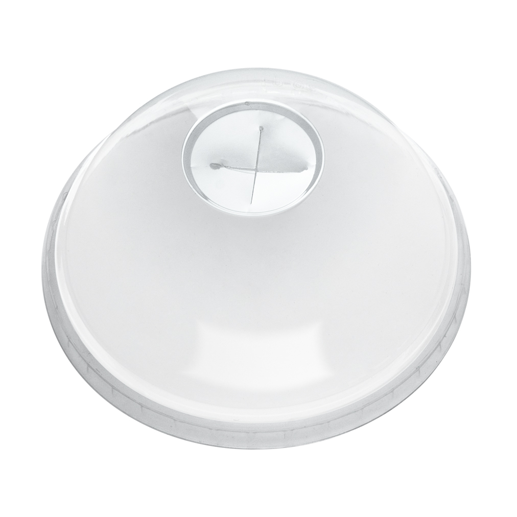 Smoothie Cup Lid with Cross Hole (1000 units)