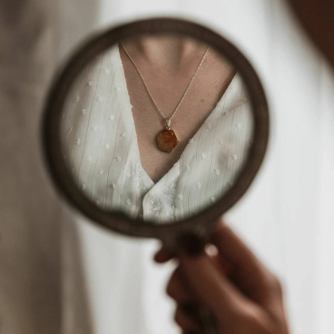 Citrine Point Pendant 