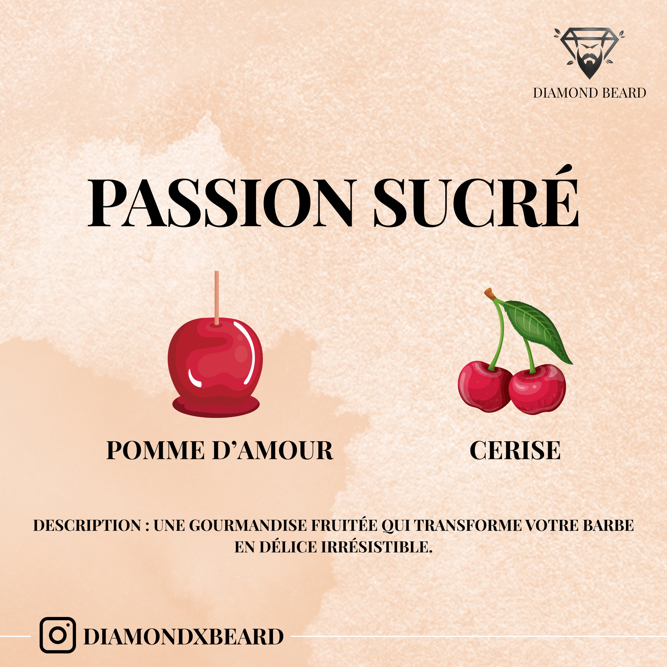 Huile de barbe Passion sucrée