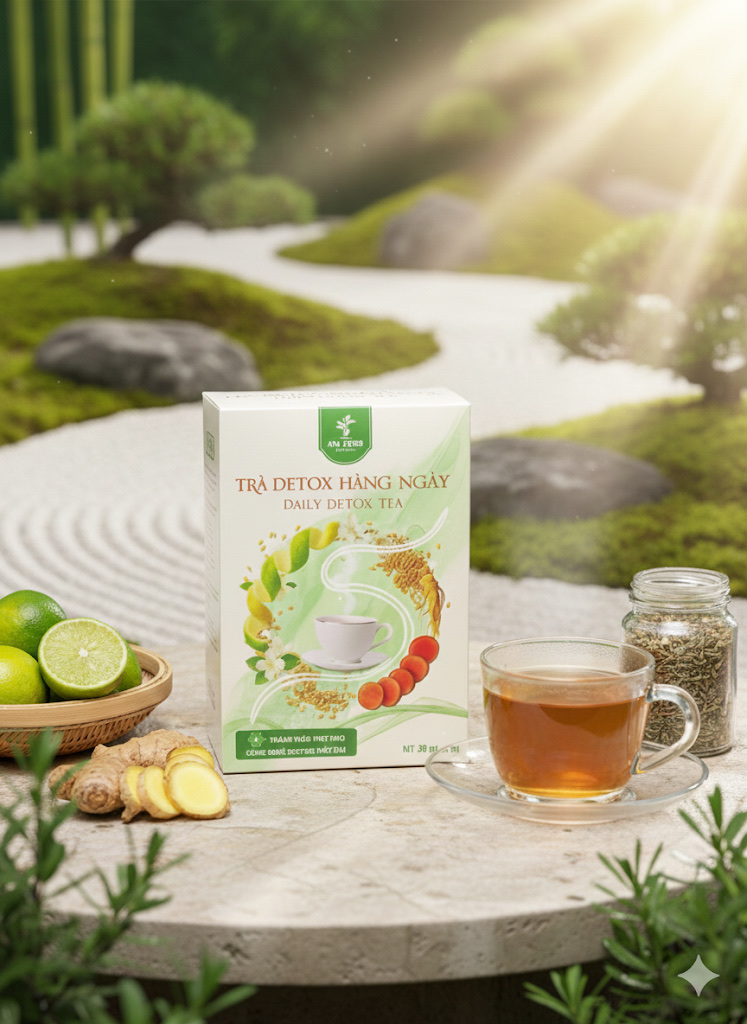 Trà detox hàng ngày
