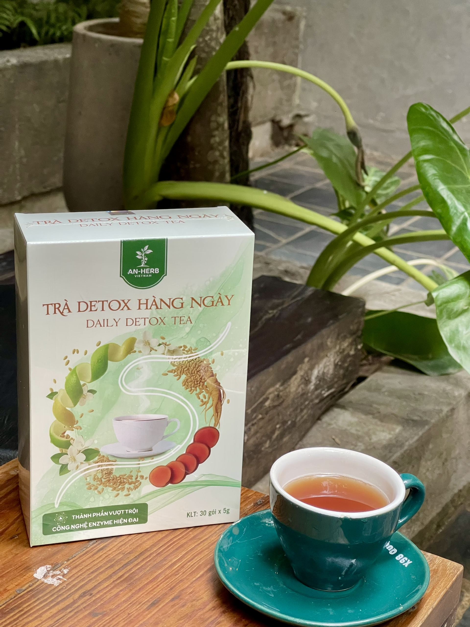 Trà detox hàng ngày