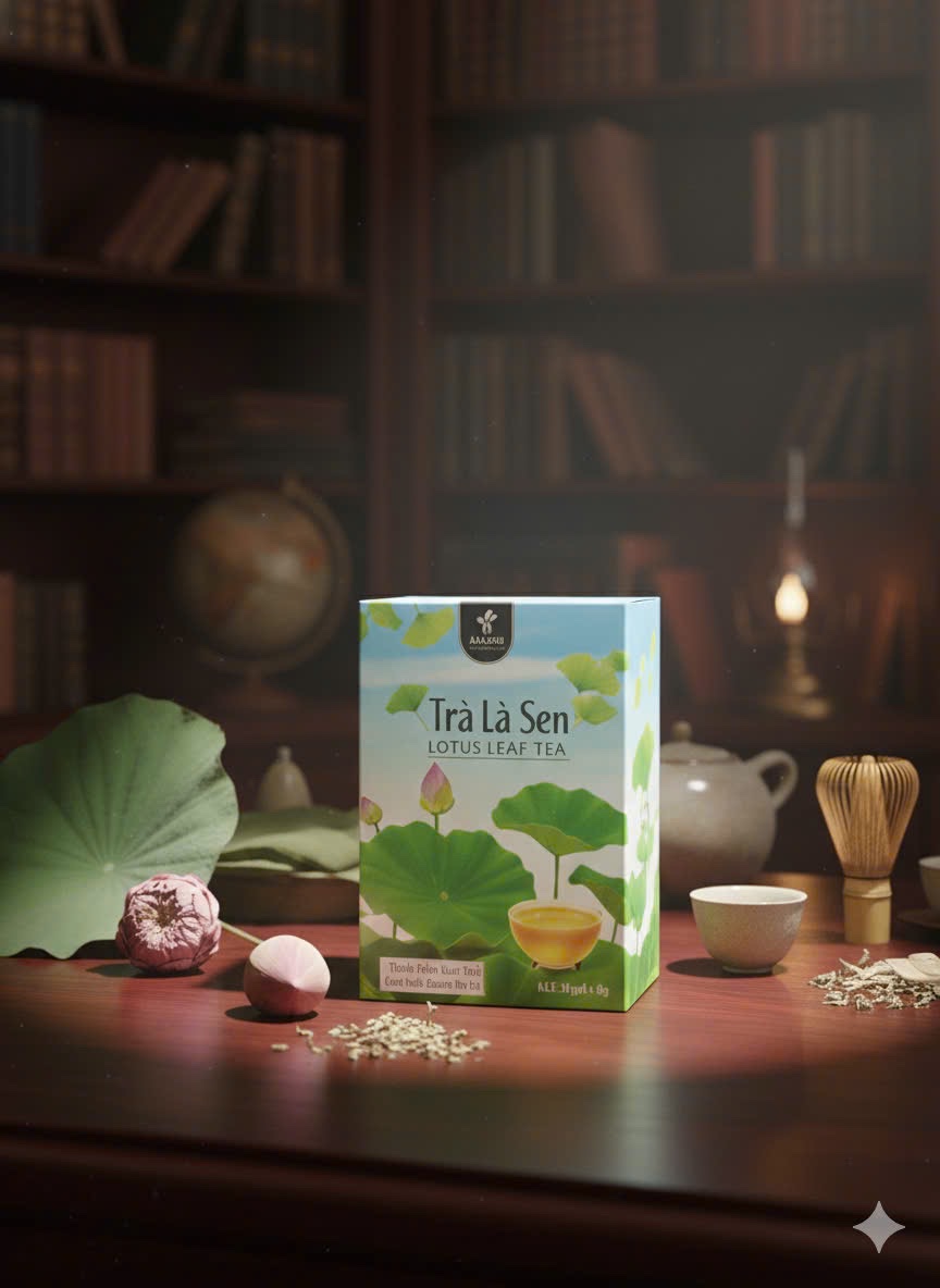 Trà búp sen cuộn