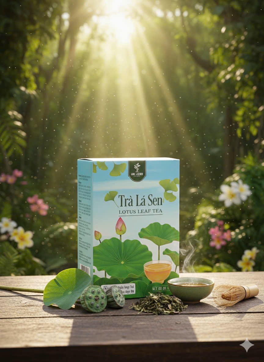 Trà búp sen cuộn