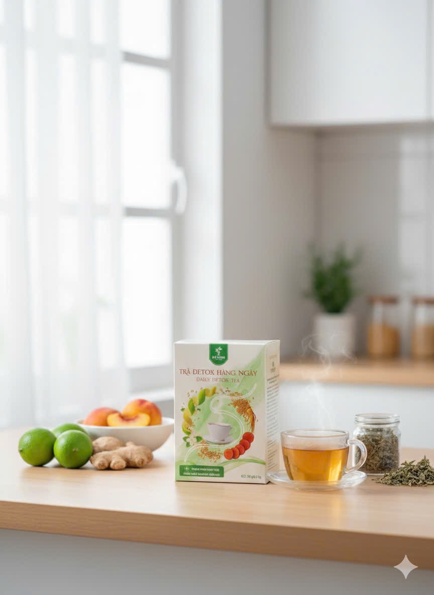 Trà detox hàng ngày
