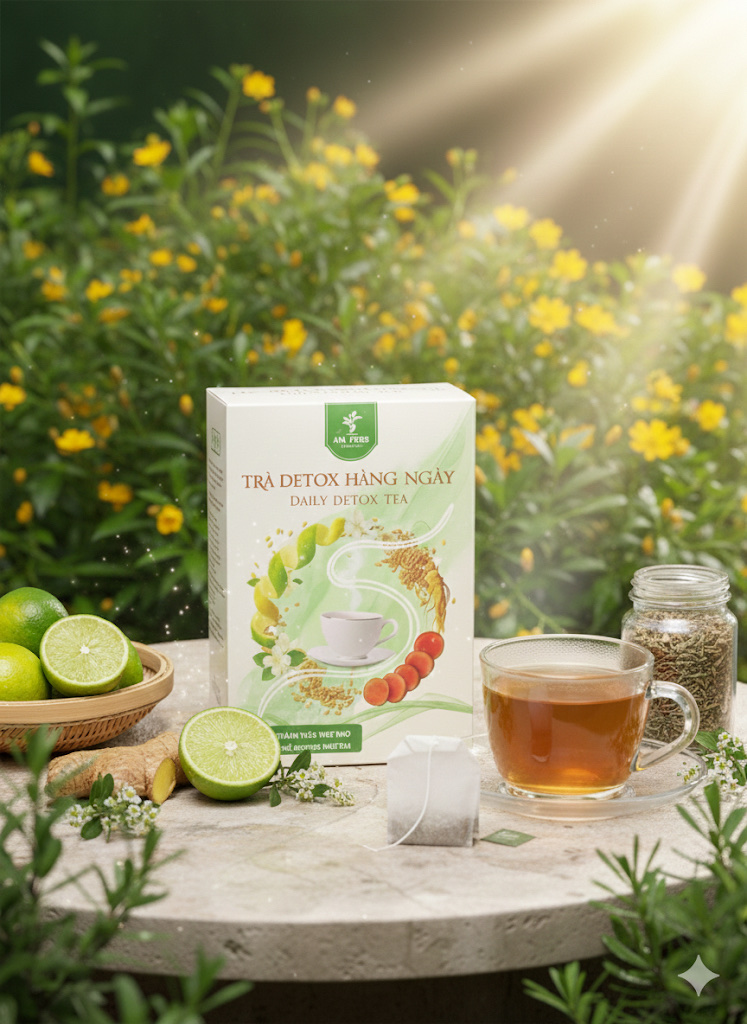 Trà detox hàng ngày