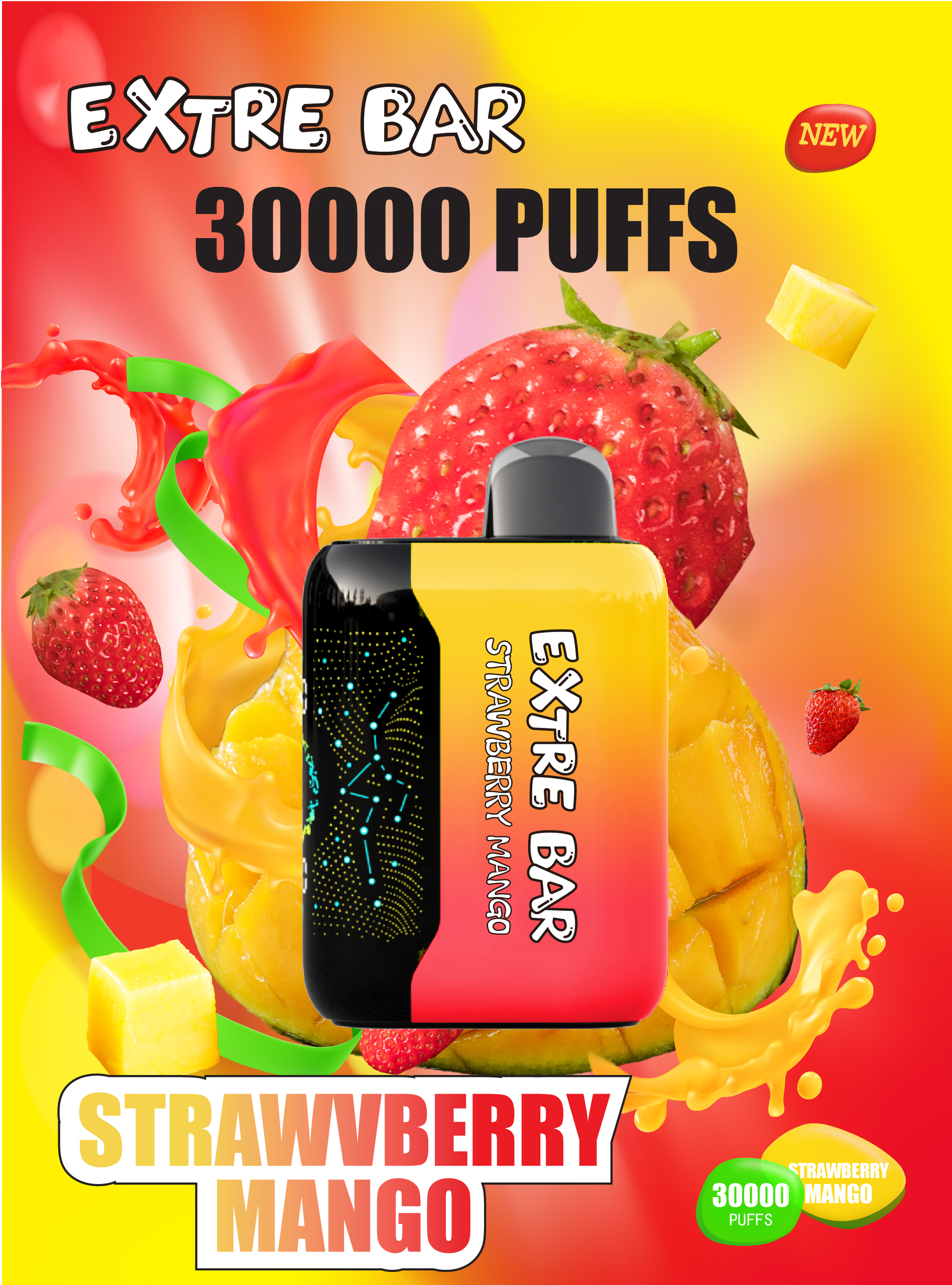 EXTRE BAR Strawberry Mango