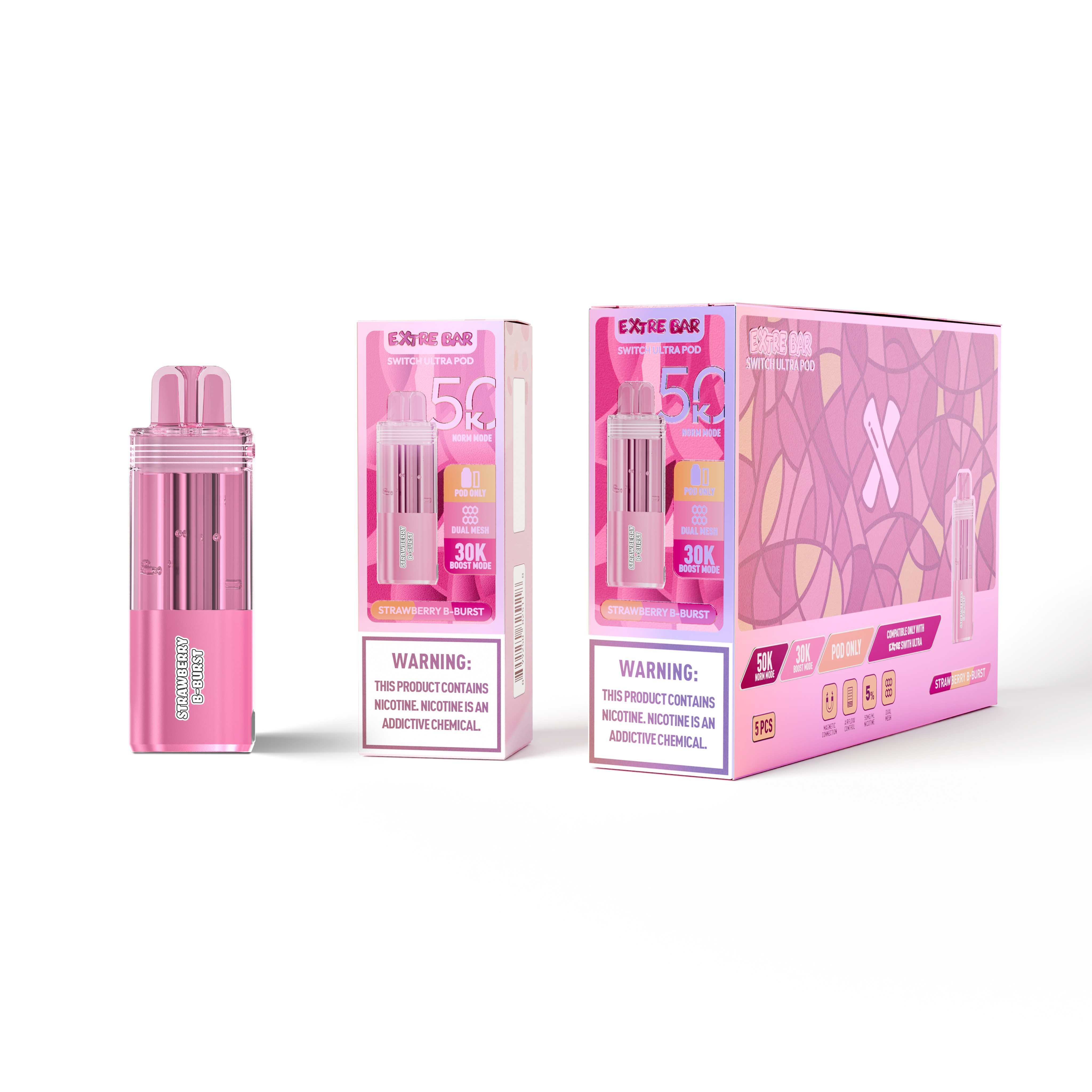 Pink Disposable Vape Device