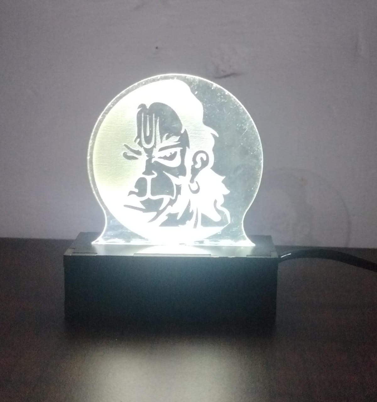 LED Acrylic Om Night Lamp