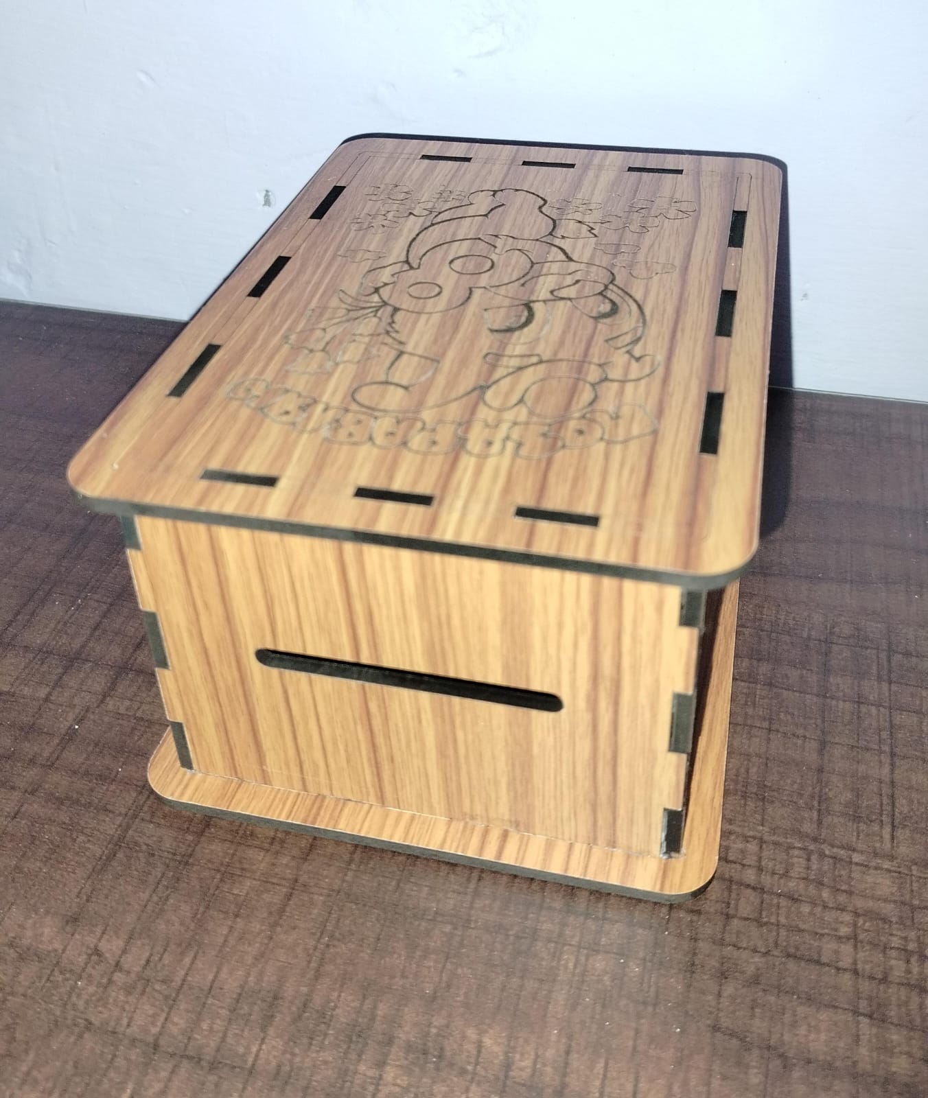 Wooden Decorative Money Box