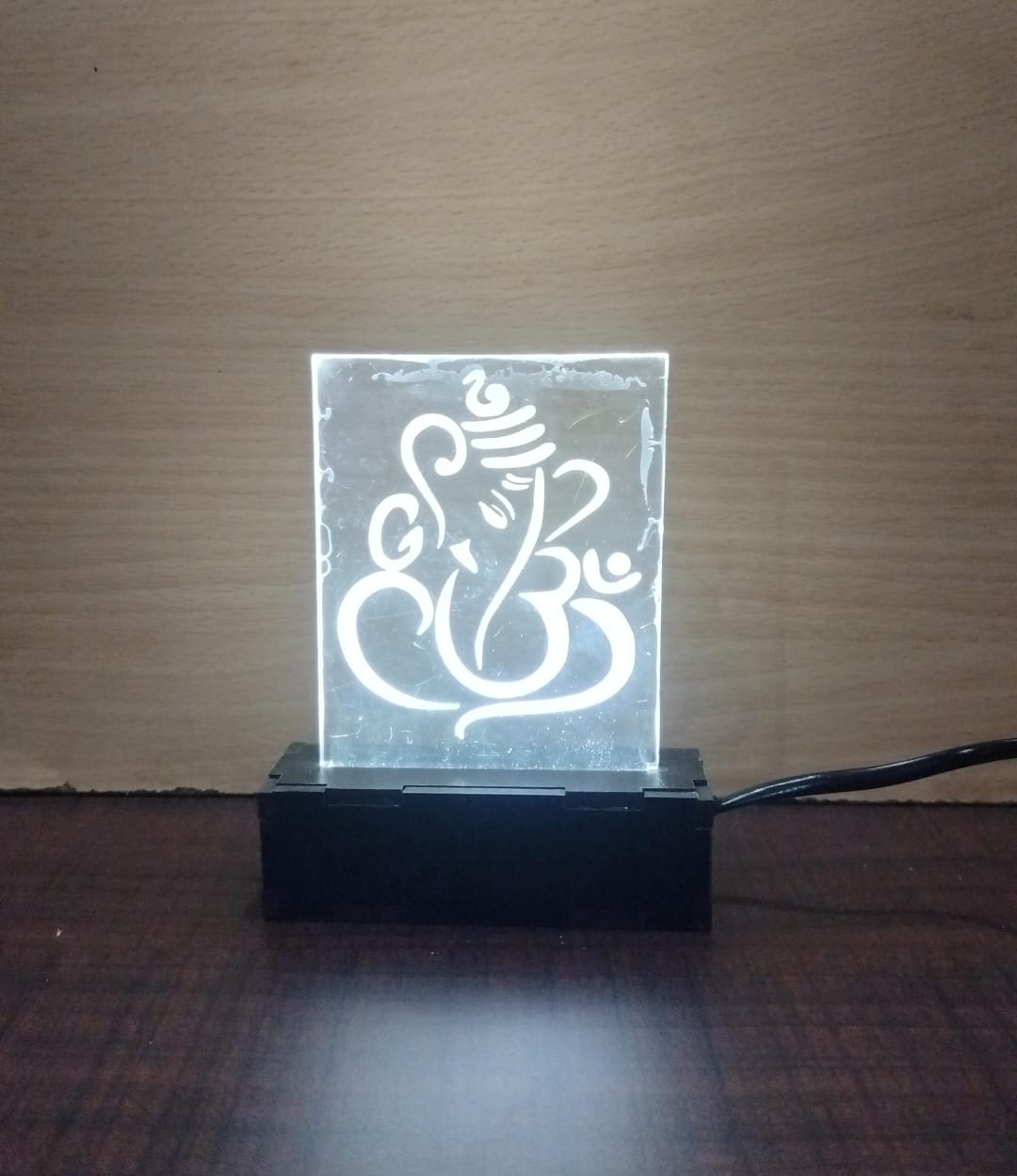 LED Ganesh Night Lamp