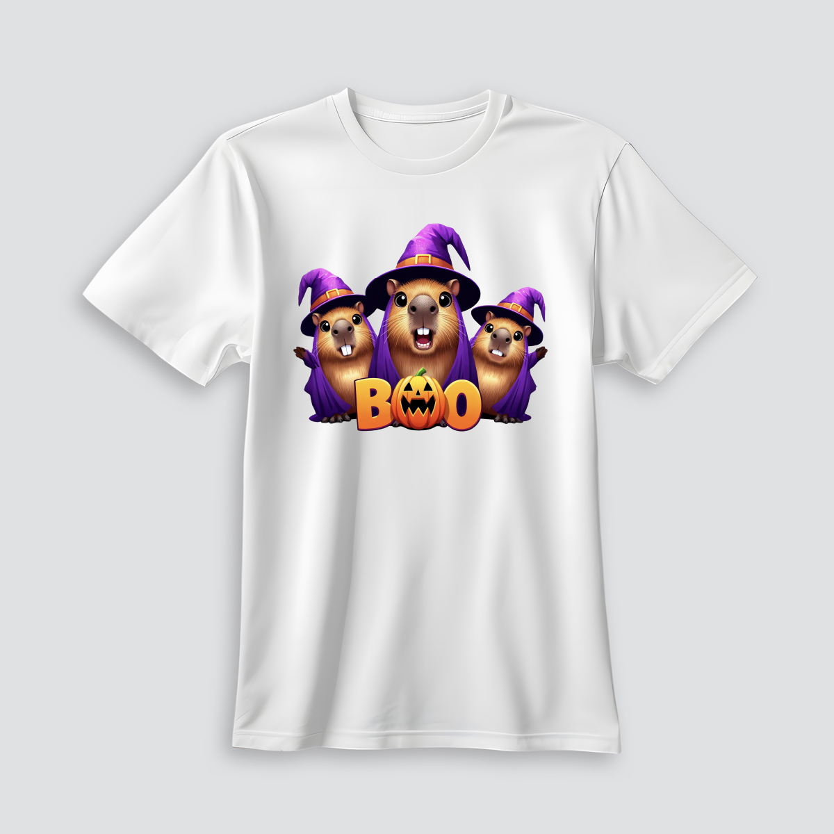 Playera de Halloween con Capibaras