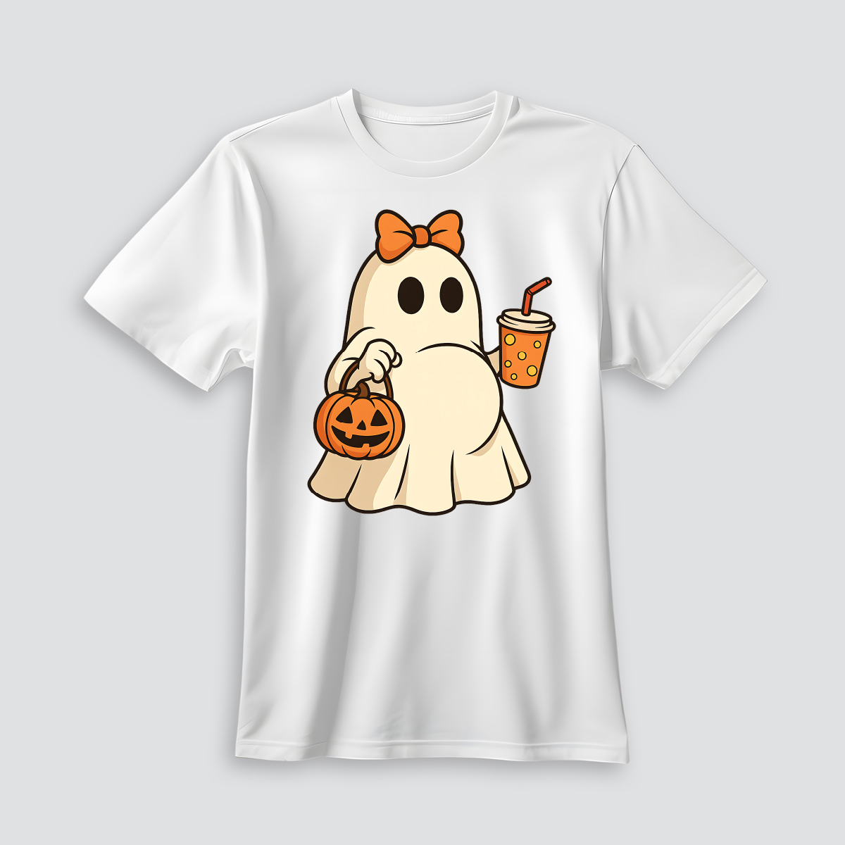 Playera de fantasma con embarazo