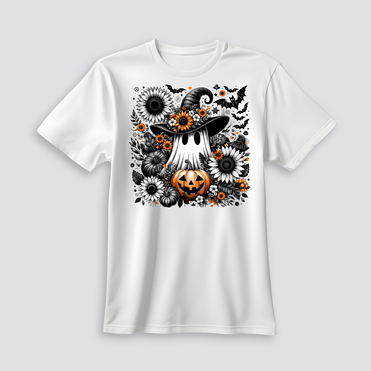 Playera de Halloween Fantasma