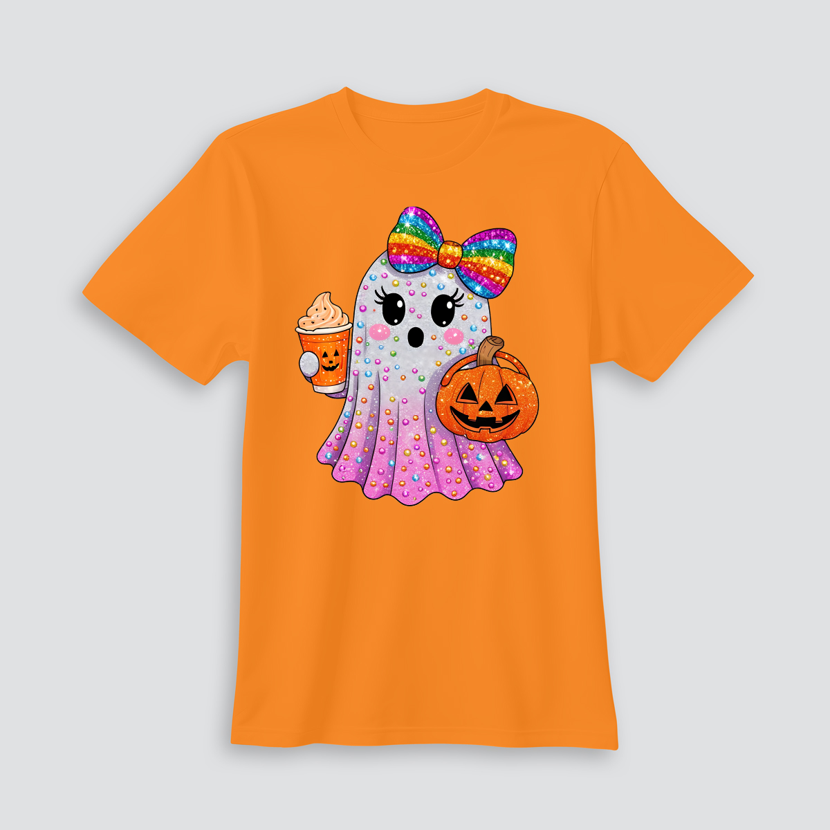 Playera fantasma kawaii pride