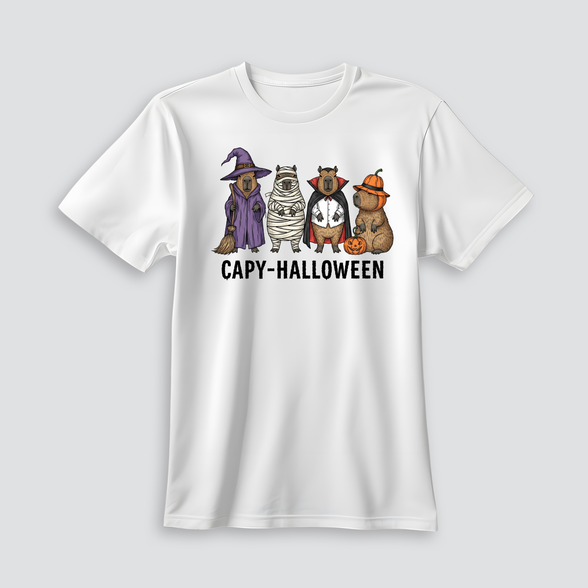 Playera Capy-Halloween