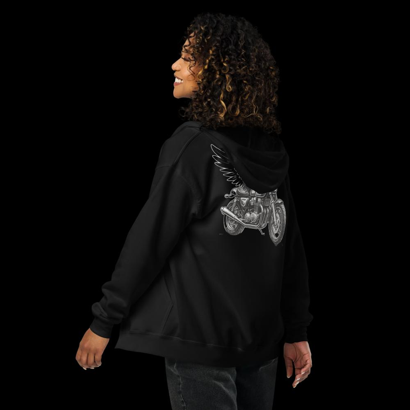RRM Raven Biker Hoodie