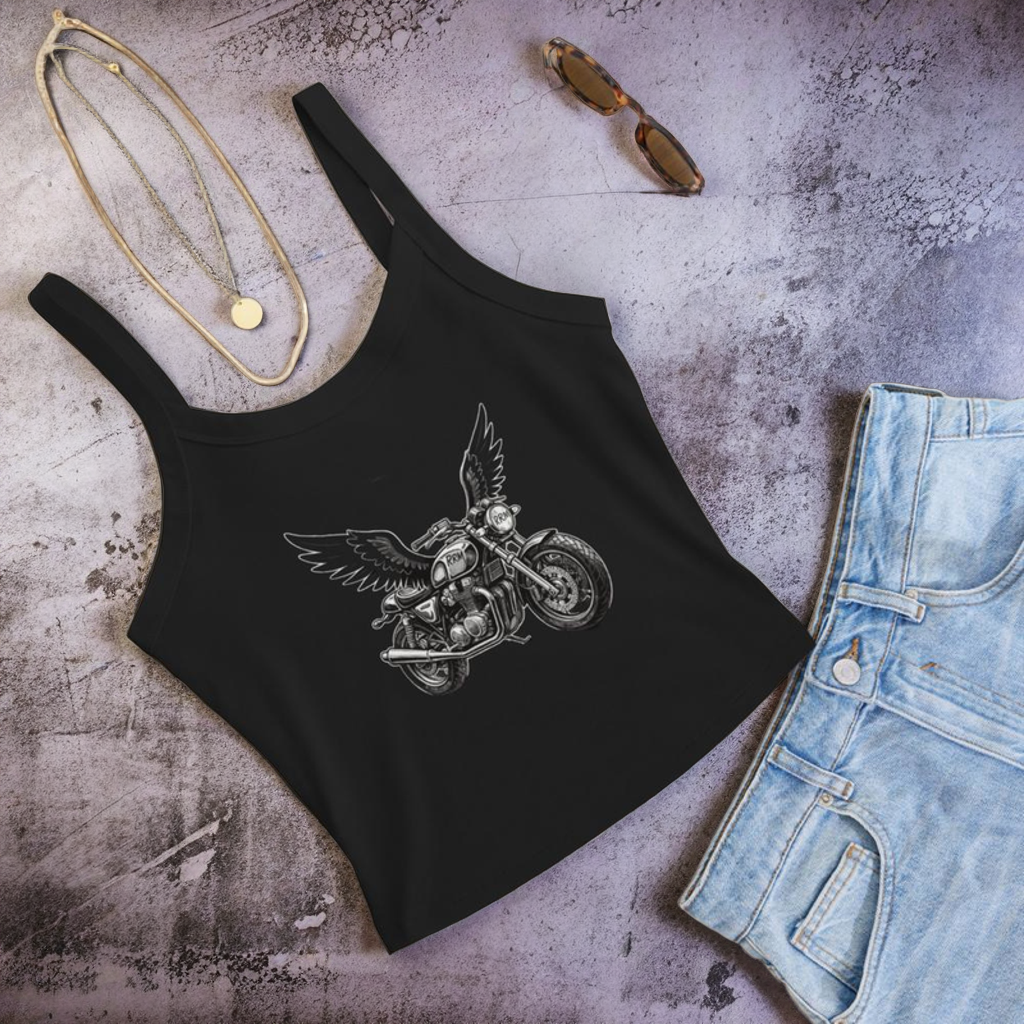 RRM Raven Biker Crop Top