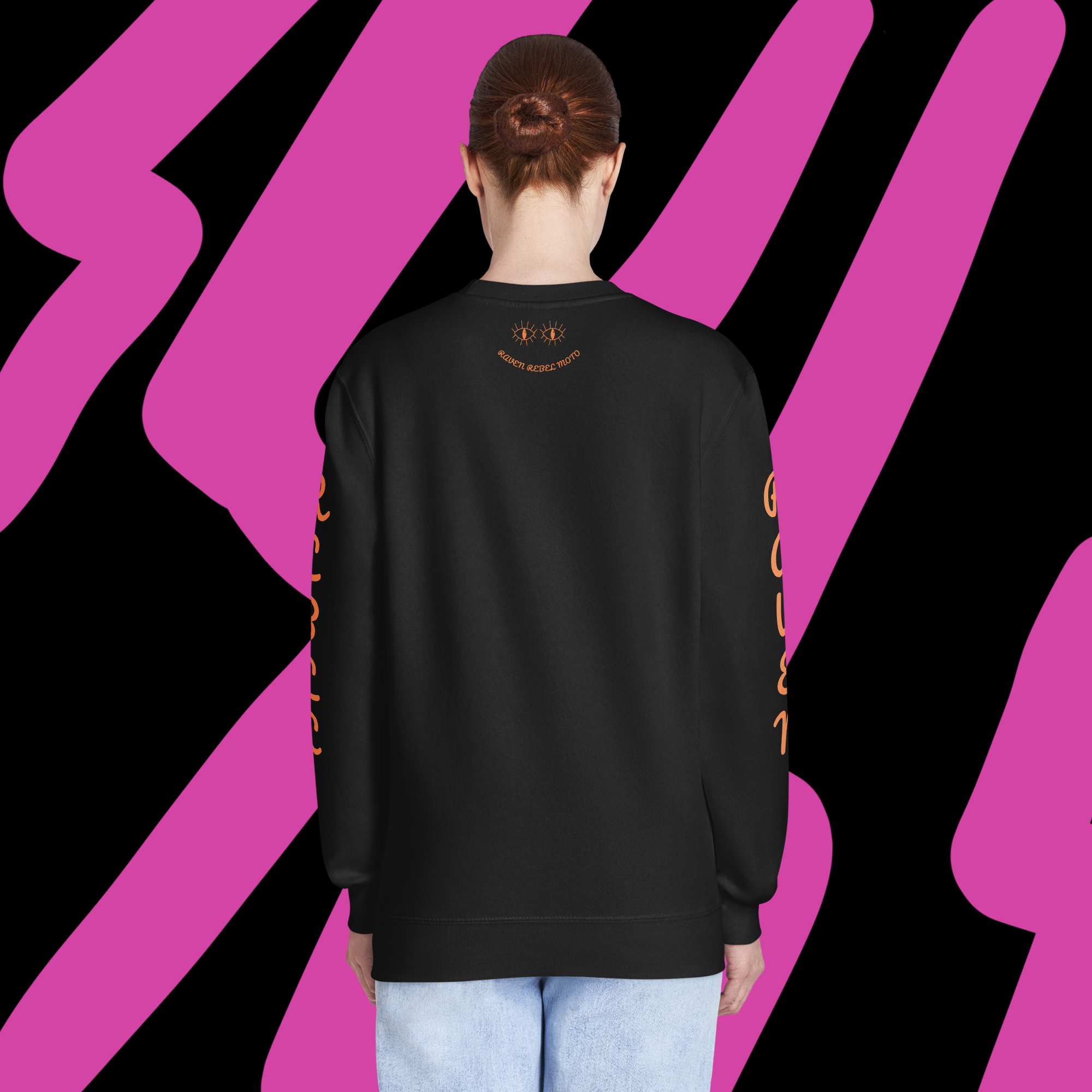 Be Bold Live Free Be Raven Rebel Sweatshirt