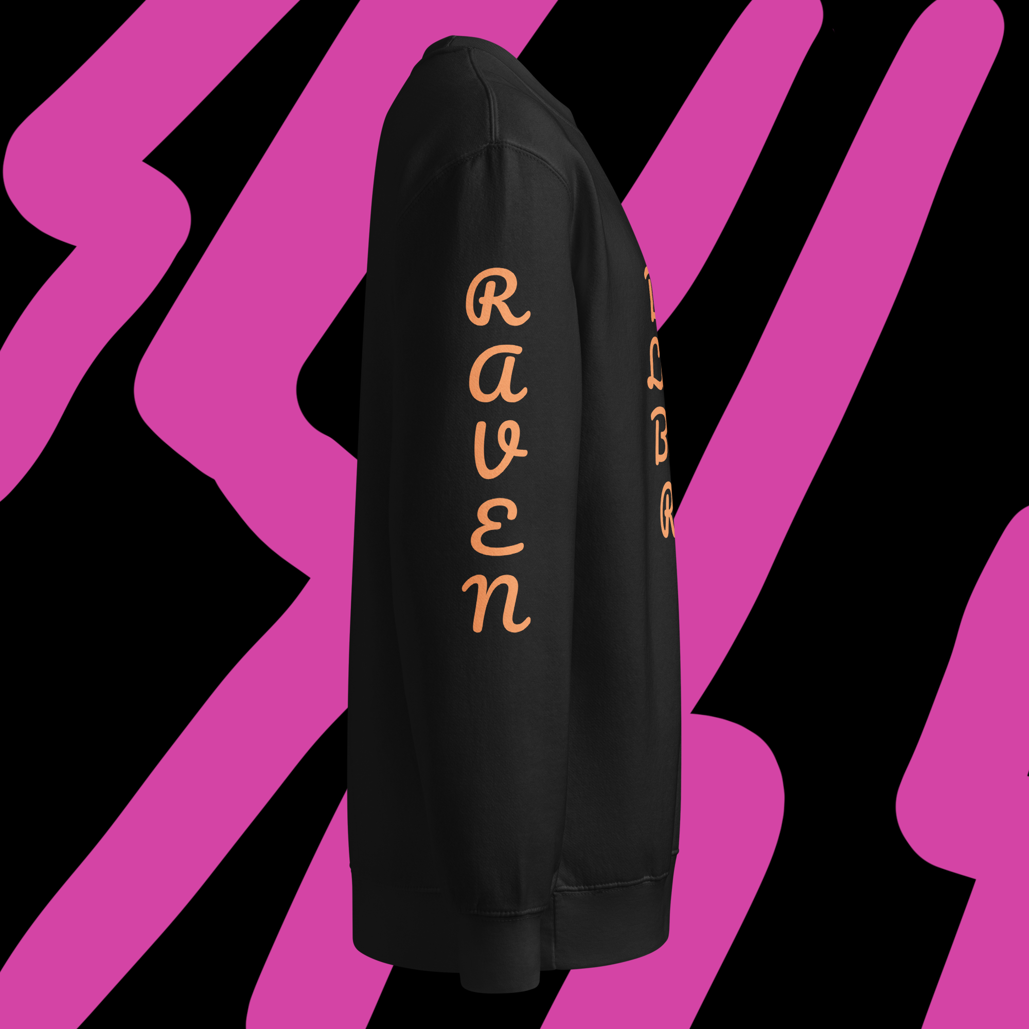 Be Bold Live Free Be Raven Rebel Sweatshirt