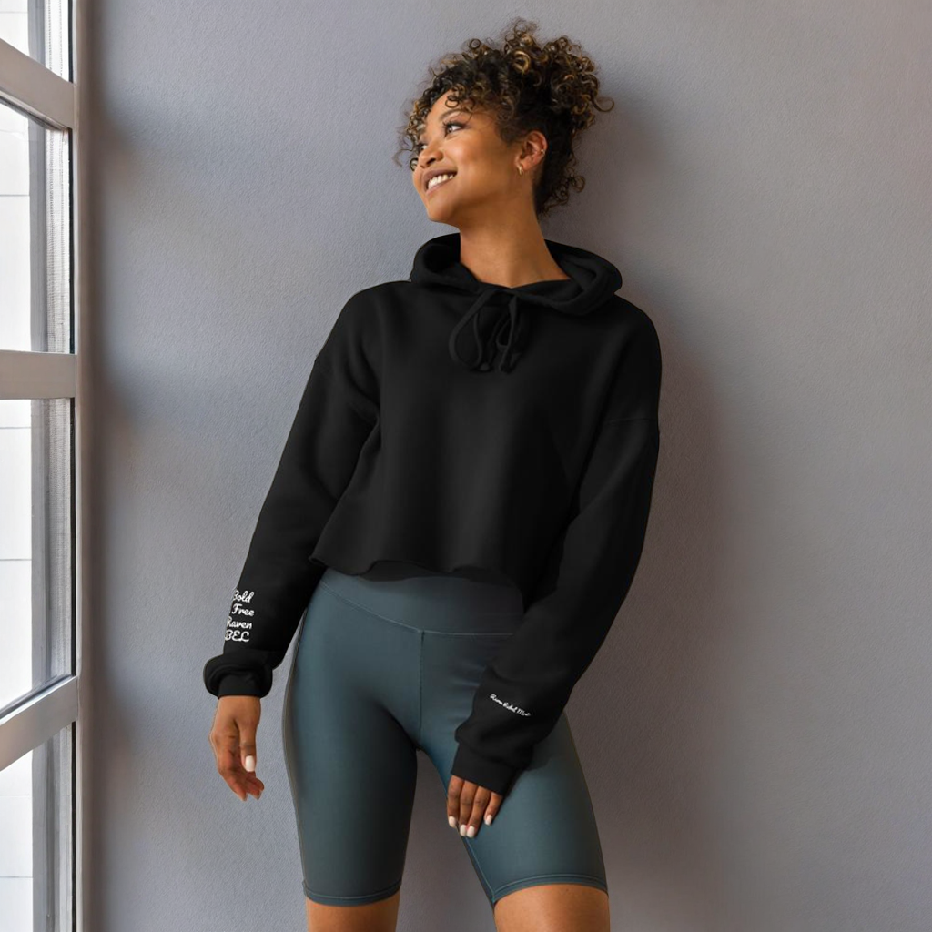 RRM Raven Crop Hoodie