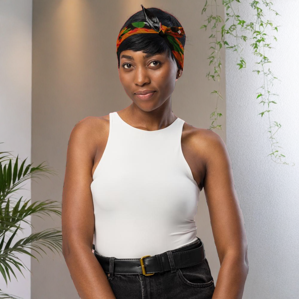 RRM Rose Your Skull Bandana