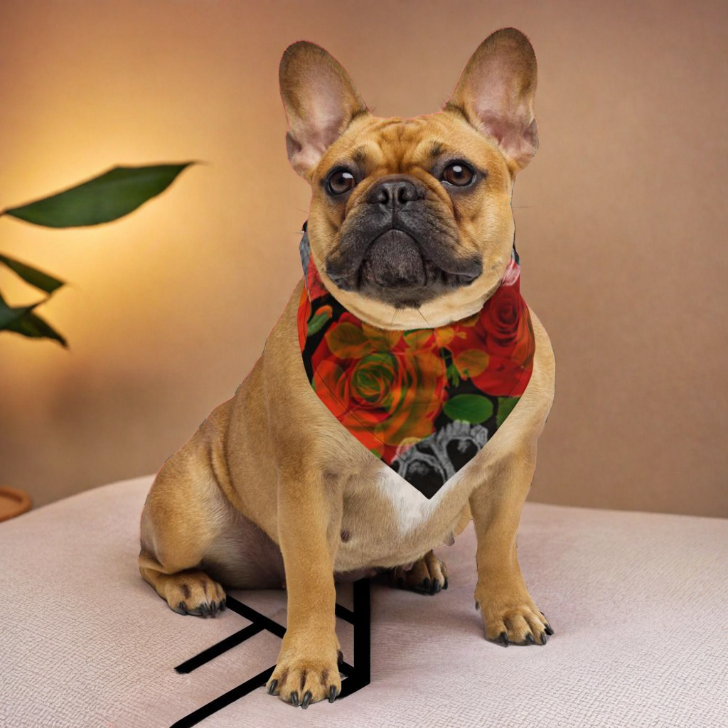 RRM Rose Your Skull Bandana