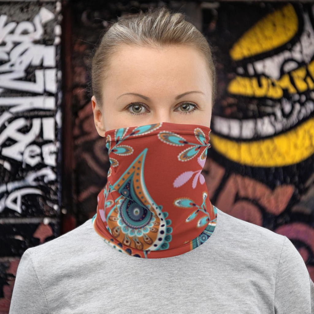 RRM Paisley Neck Gaiter