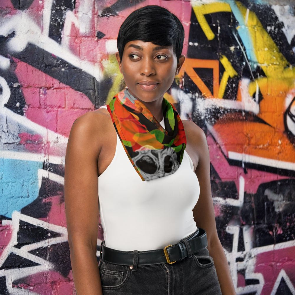 RRM Rose Your Skull Bandana