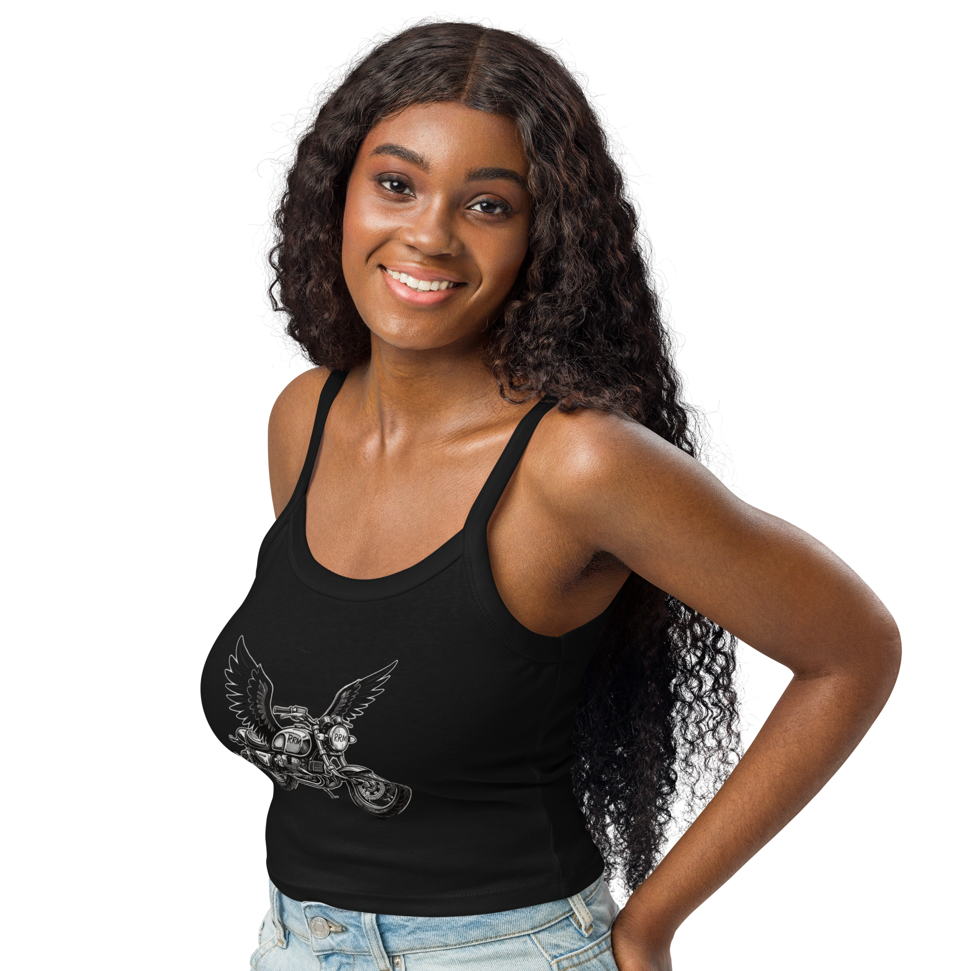 RRM Raven Biker Crop Top