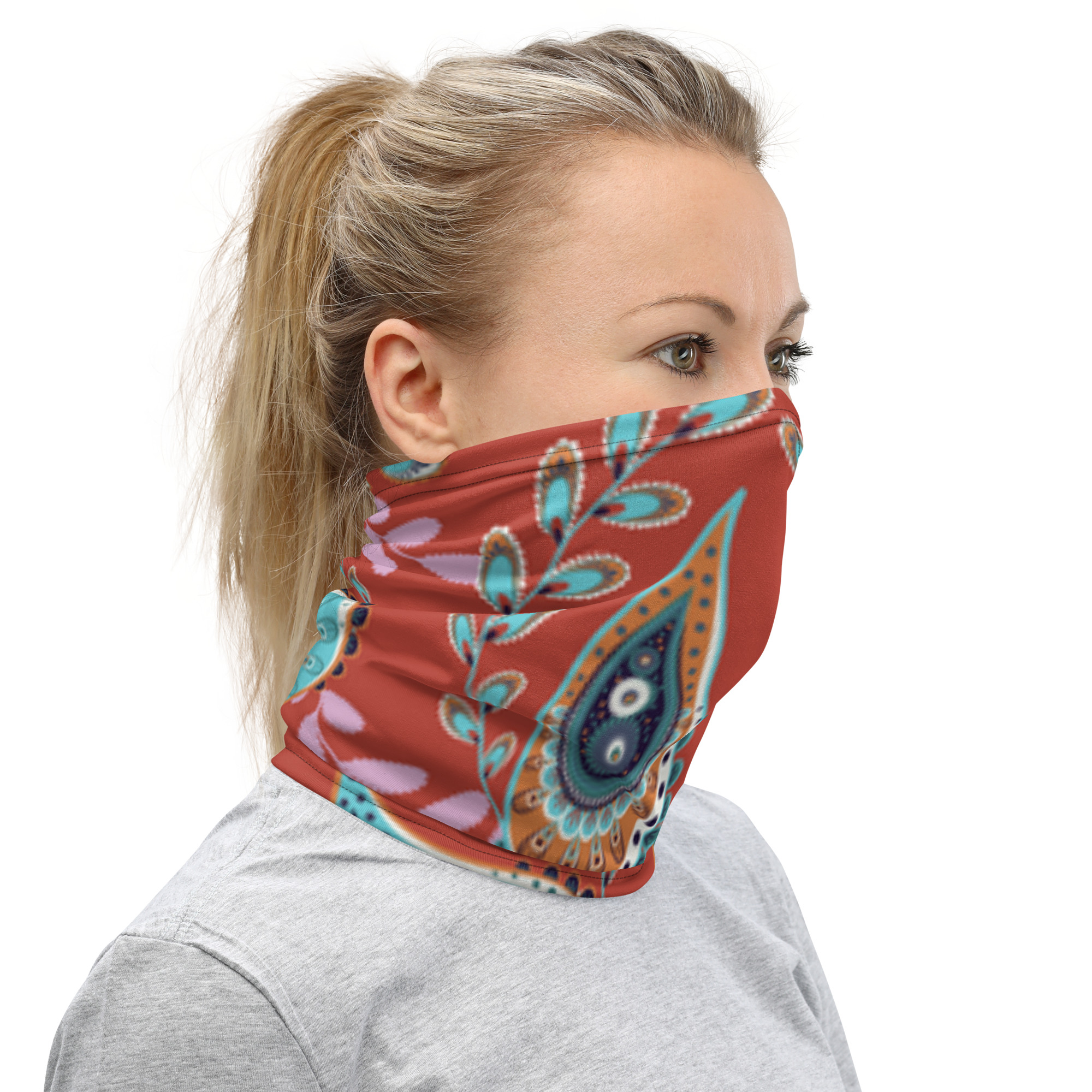 RRM Paisley Neck Gaiter