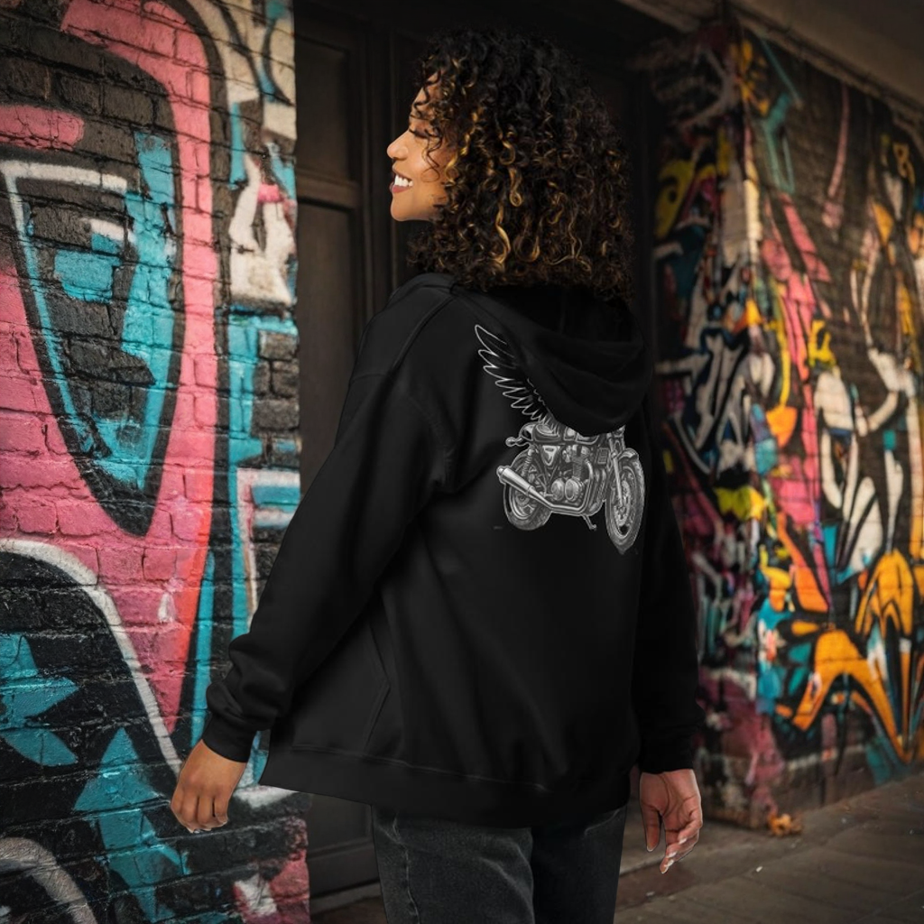 RRM Raven Biker Hoodie